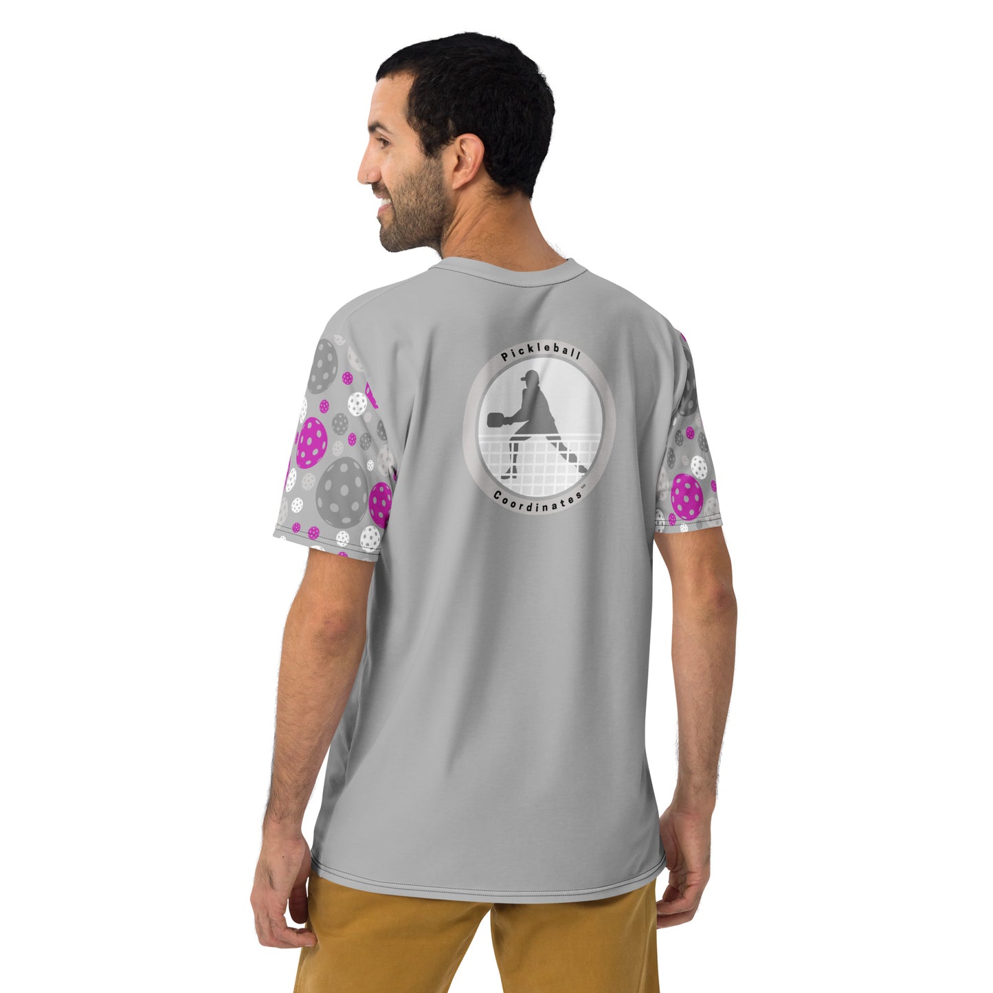 PB Coordinates - Blush - Mens - Athletic Shirt (silver)