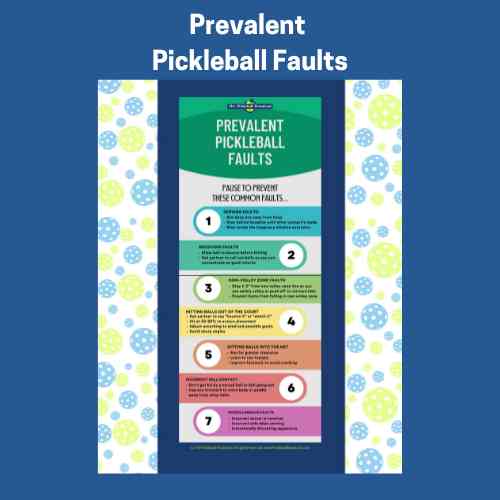 Poster - Prevalent Pickleball Faults (PDF Poster)