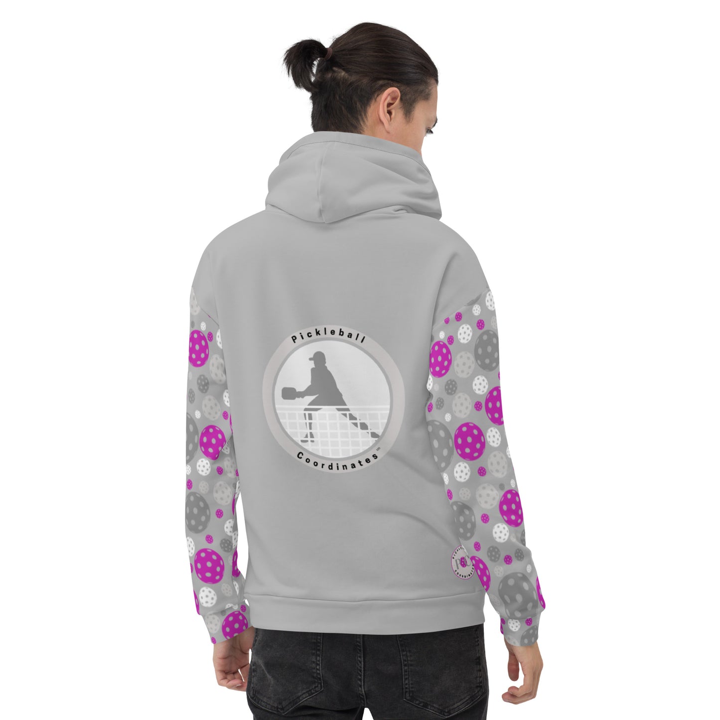 PB Coordinates - Blush - Mens- Hoodie (silver)