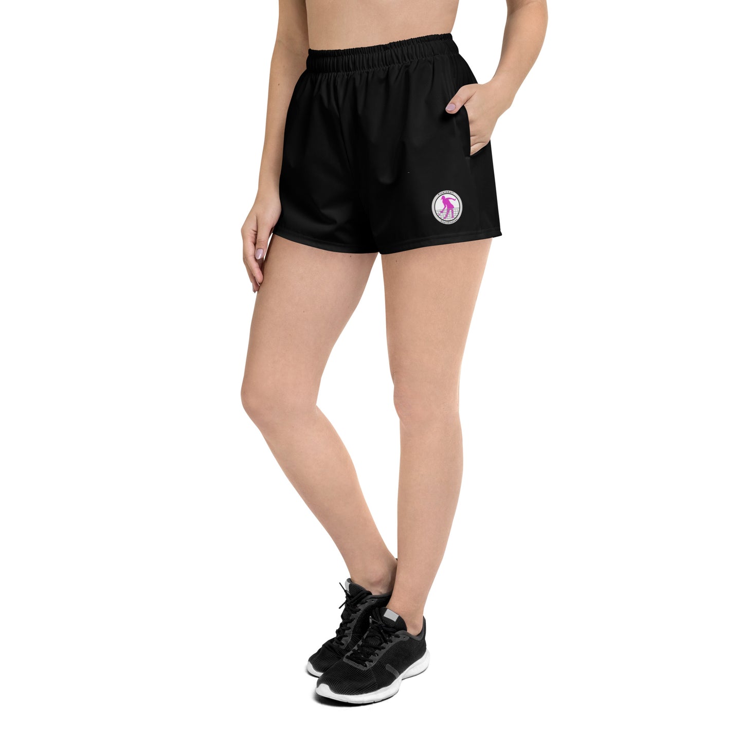 PB Coordinates - Blush - Womens - Athletic Shorts (black)