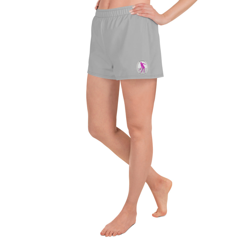 PB Coordinates - Blush - Womens - Athletic Shorts (silver)