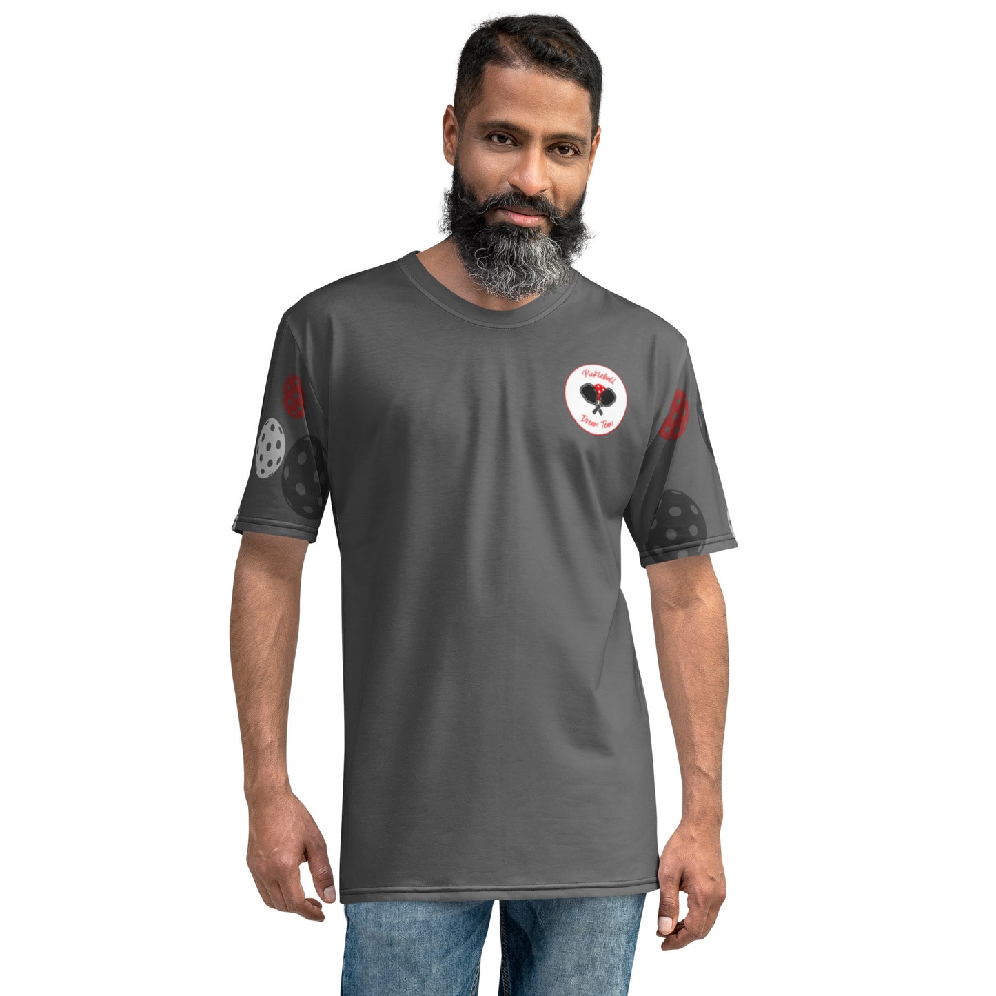 League-BR - Mens - Athletic Shirt (Black & Red Dream Team)