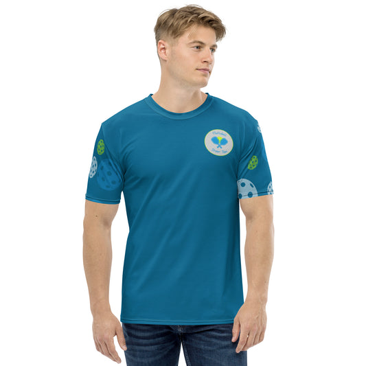 League-BG - Mens - Athletic Shirt (Blue & Green DT)