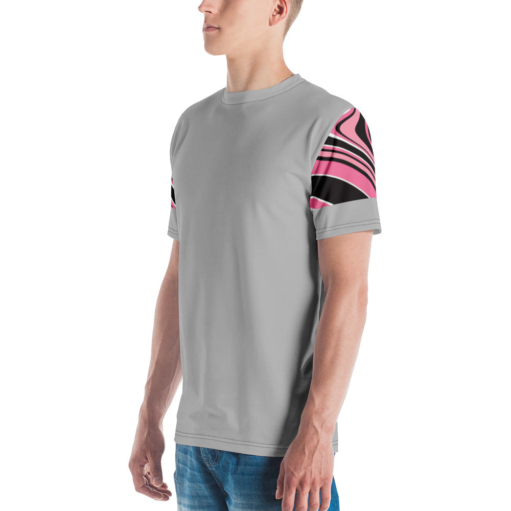 PB Coordinates - Pathways - Mens - UPF T-Shirt (Patterned Sleeves)