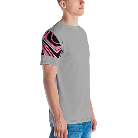 PB Coordinates - Pathways - Mens - UPF T-Shirt (Patterned Sleeves)