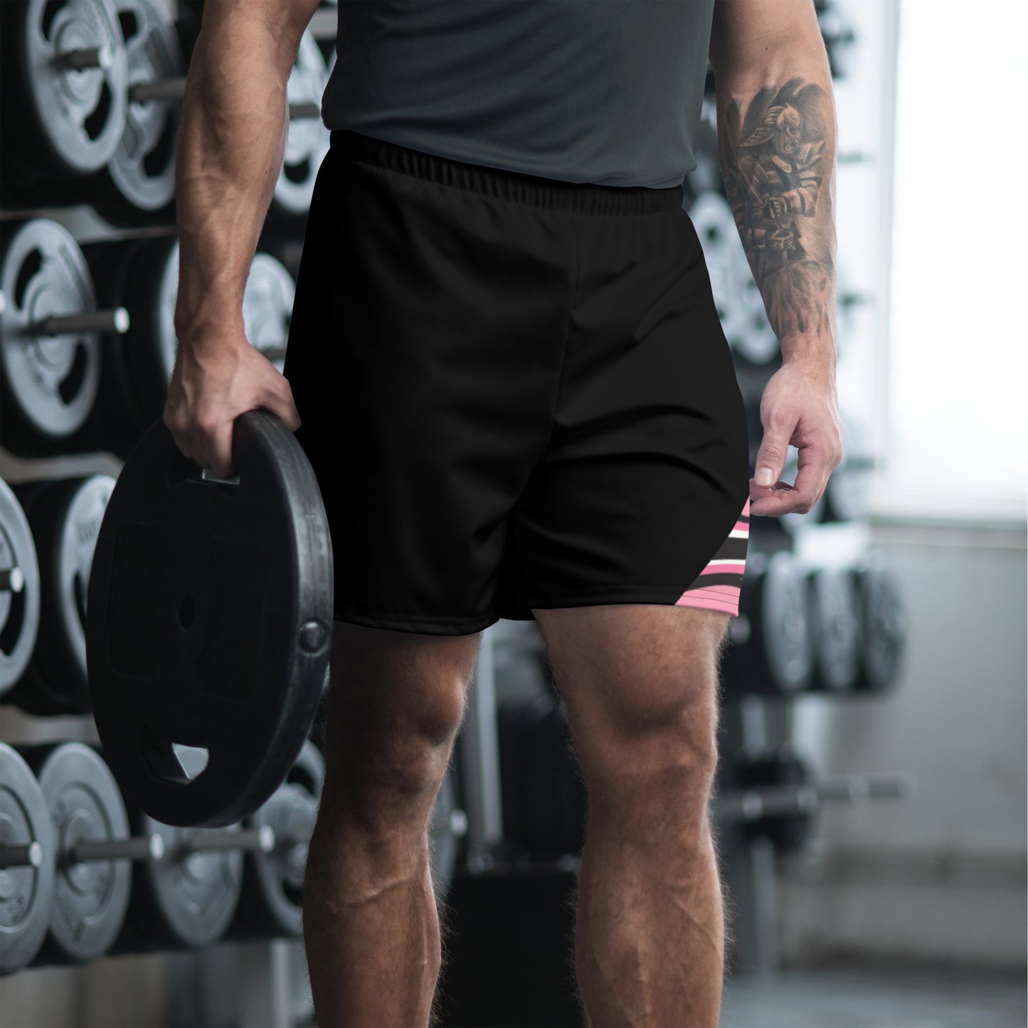 PB Coordinates - Pathways - Men's - Black Athletic Shorts