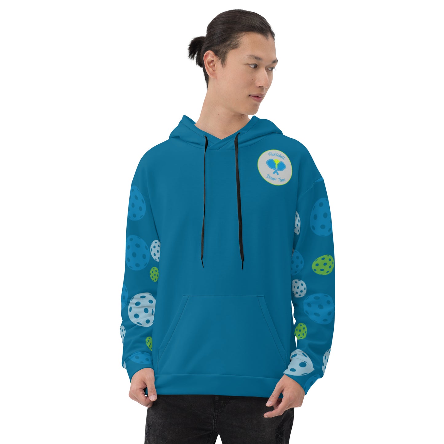 League-BG - Unisex - Hoodie (Blue & Green DT)