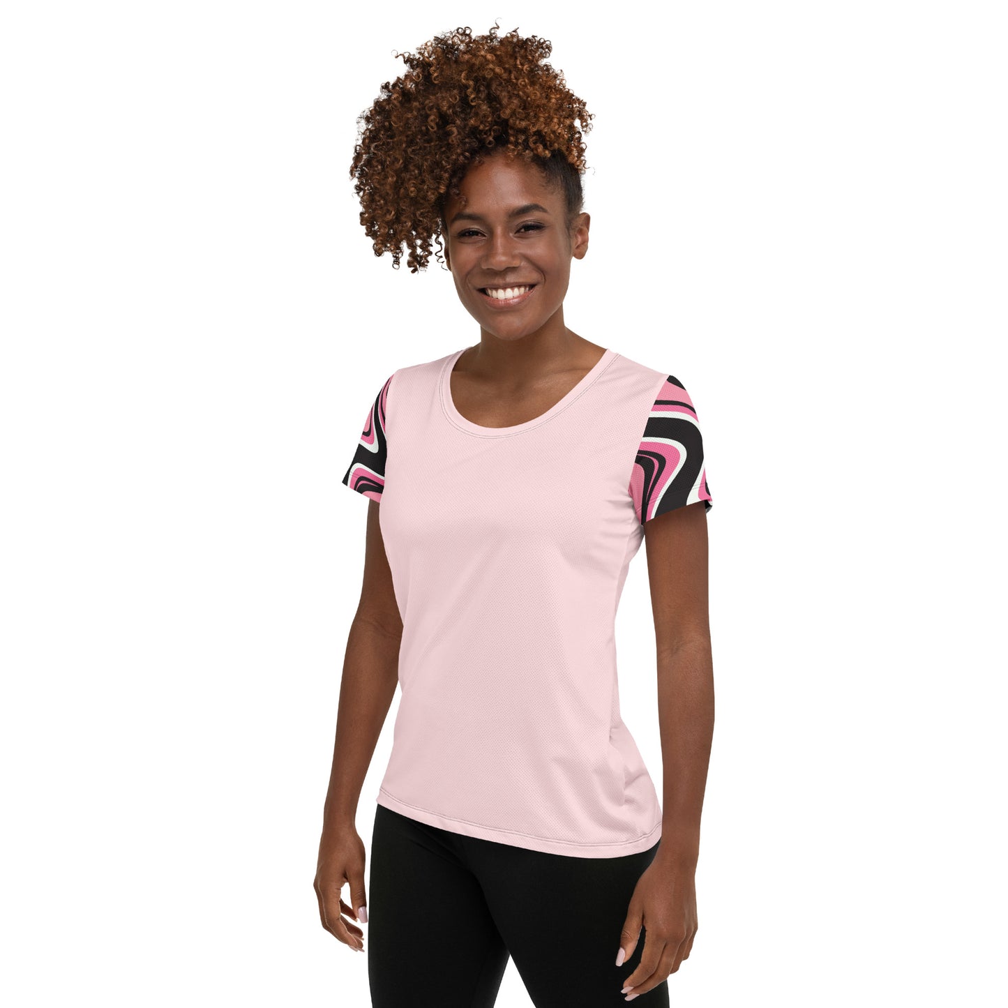 PB Coordinates - Pathways - Womens - Pale Pink Athletic T-Shirt