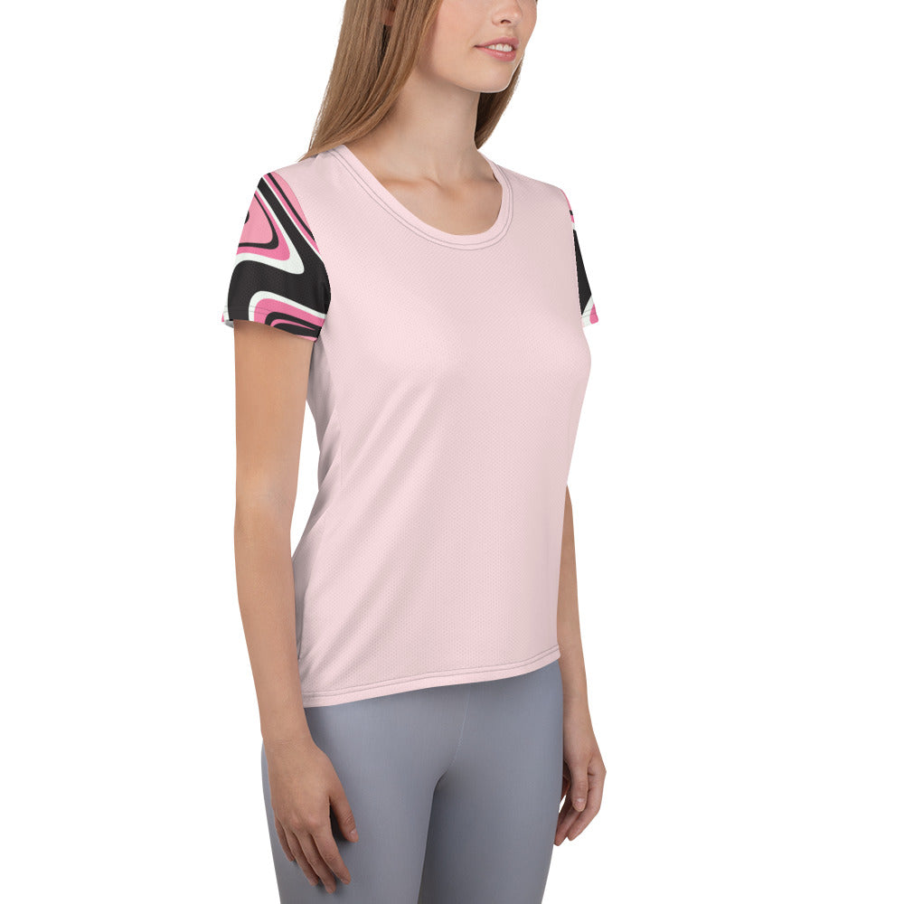 PB Coordinates - Pathways - Womens - Pale Pink Athletic T-Shirt