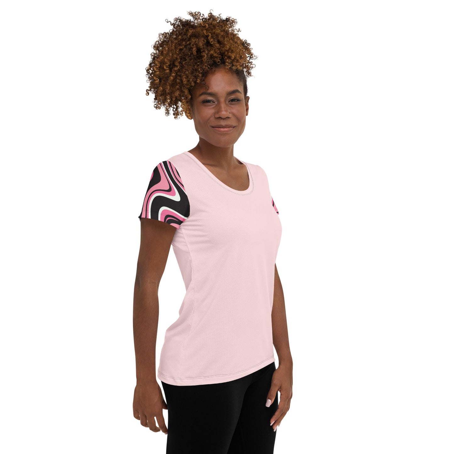 PB Coordinates - Pathways - Womens - Pale Pink Athletic T-Shirt