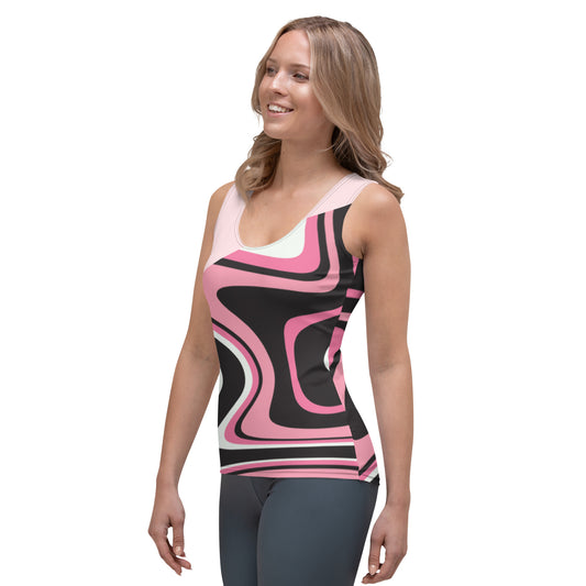 PB Coordinates - Pathways - Womens - Tank Top w/angled design