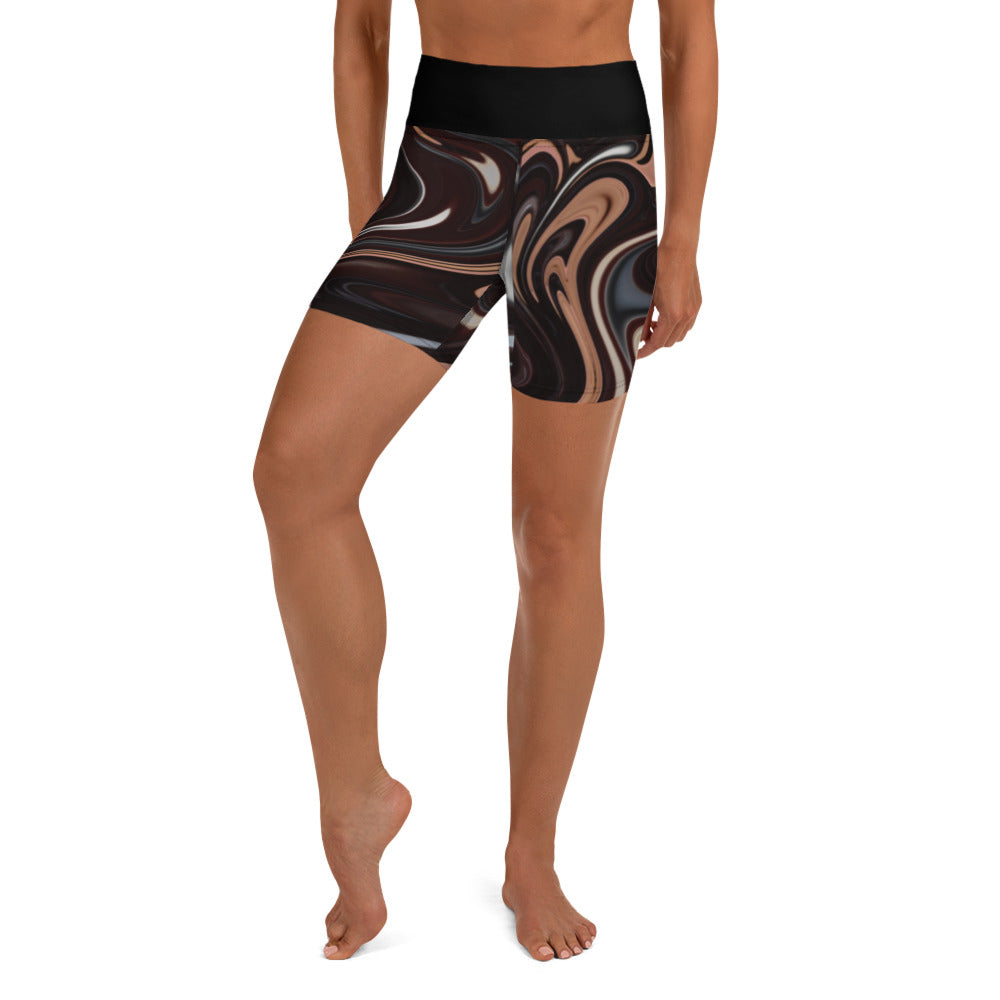 PB Coordinates - Ore - Womens - Yoga Shorts