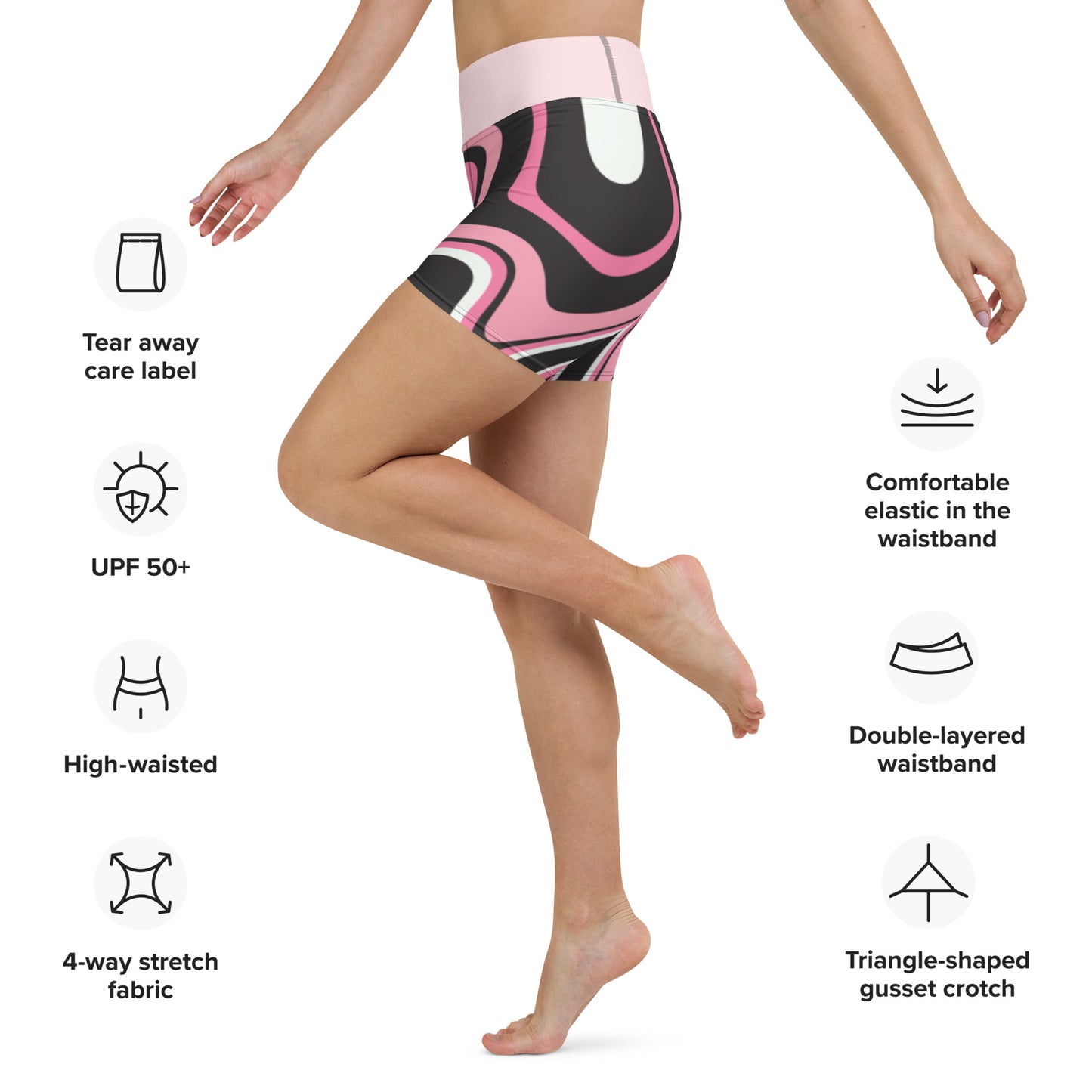 PB Coordinates - Pathways - Womens - Yoga Shorts