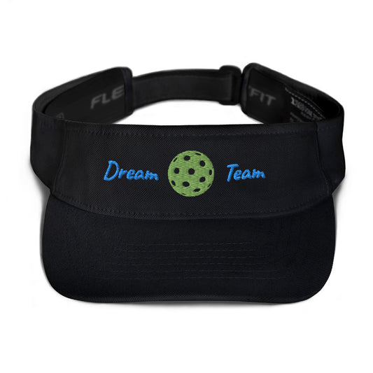 League-BG - Unisex - Sports Visor (Blue & Green DT)