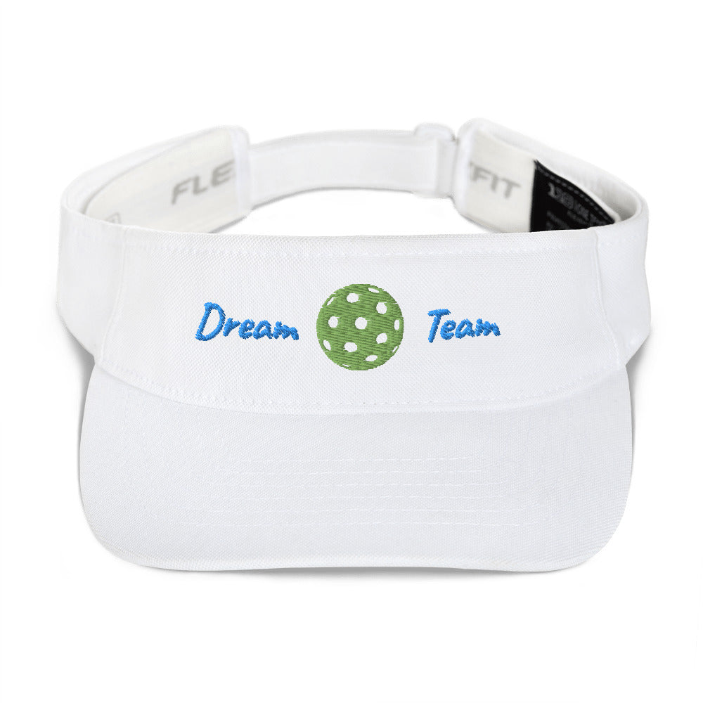 League-BG - Unisex - Sports Visor (Blue & Green DT)