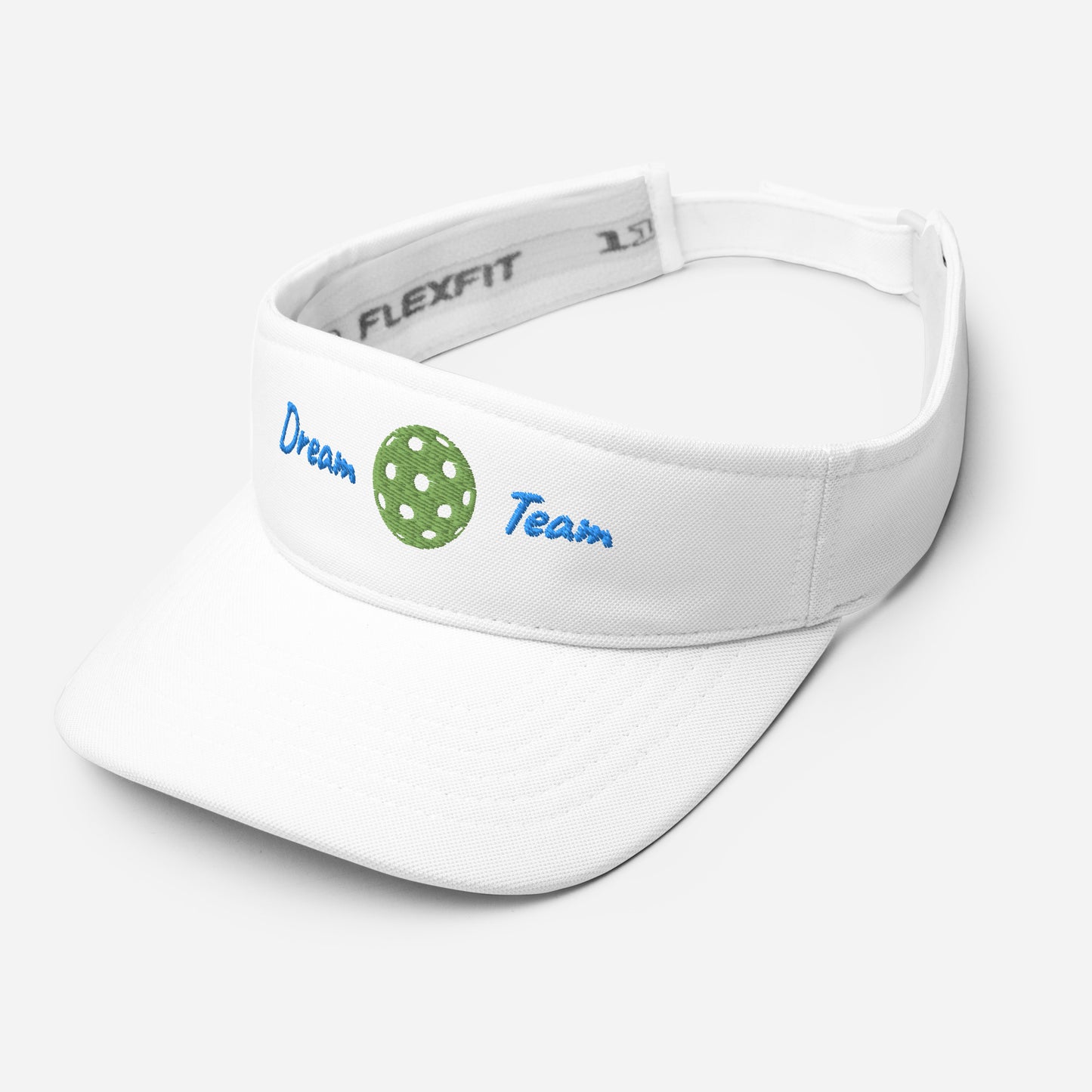 League-BG - Unisex - Sports Visor (Blue & Green DT)